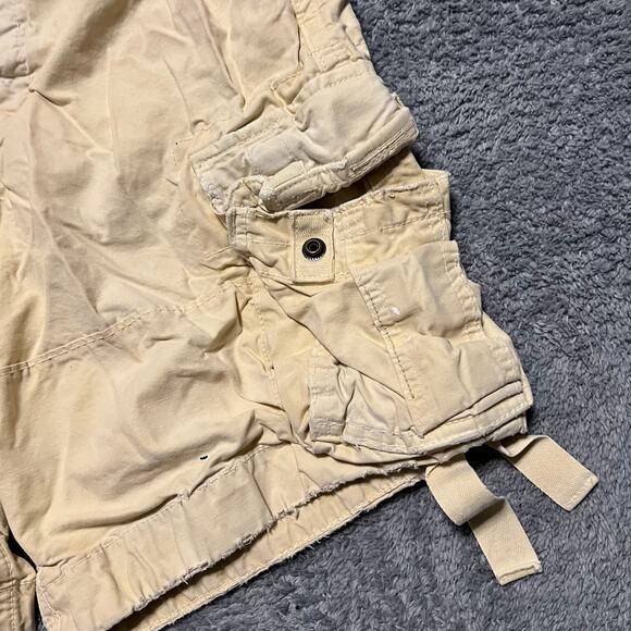 Abercrombie & Fitch Shorts Mens 30 Cargo Vintage Y2K Distressed - Picture 2 of 10